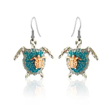 Turtle Earrings Stainless Steel、mySite、g9winljtr