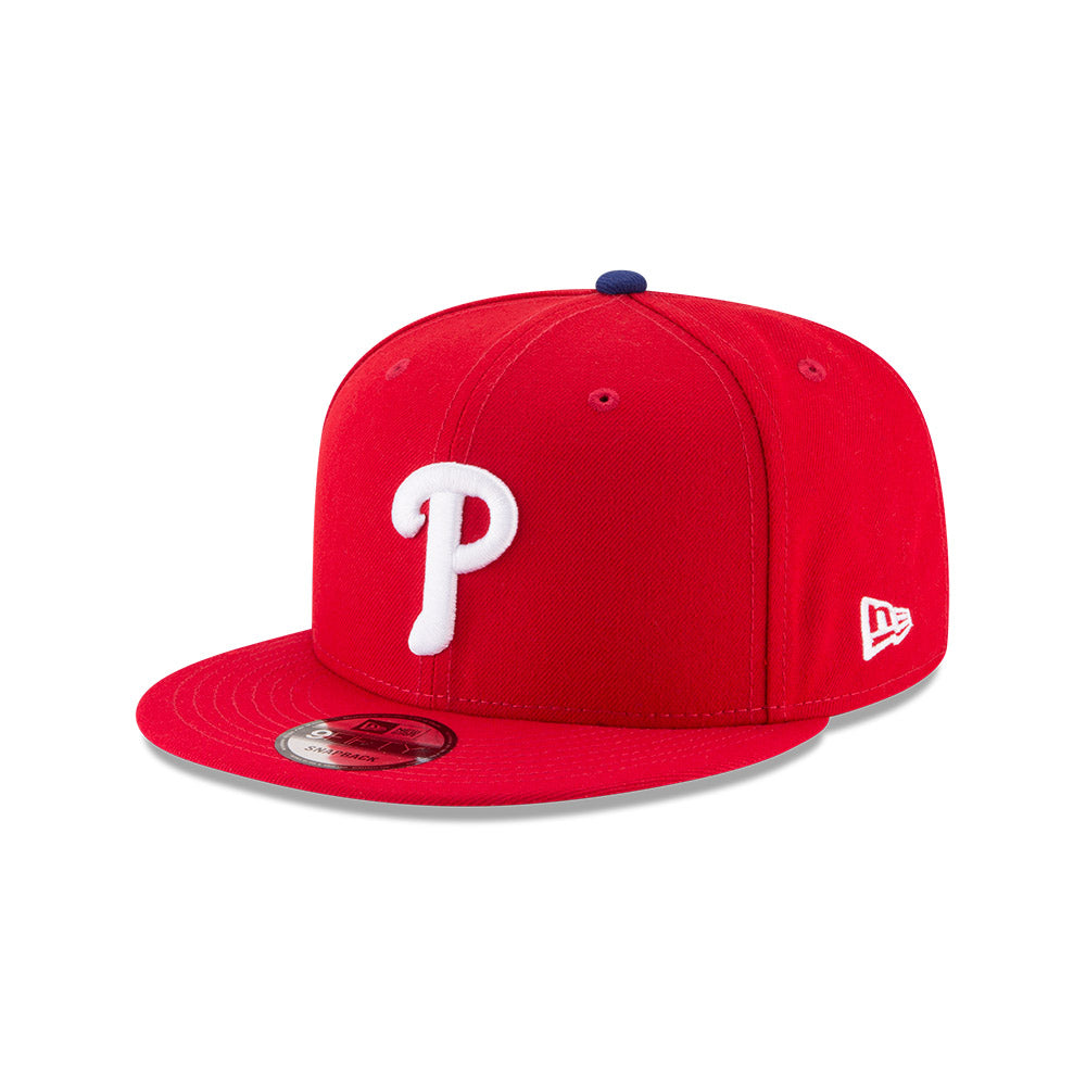 Philadelphia Phillies New Era Red 9FIFTY Snapback Hat、mySite、vikingsvslions