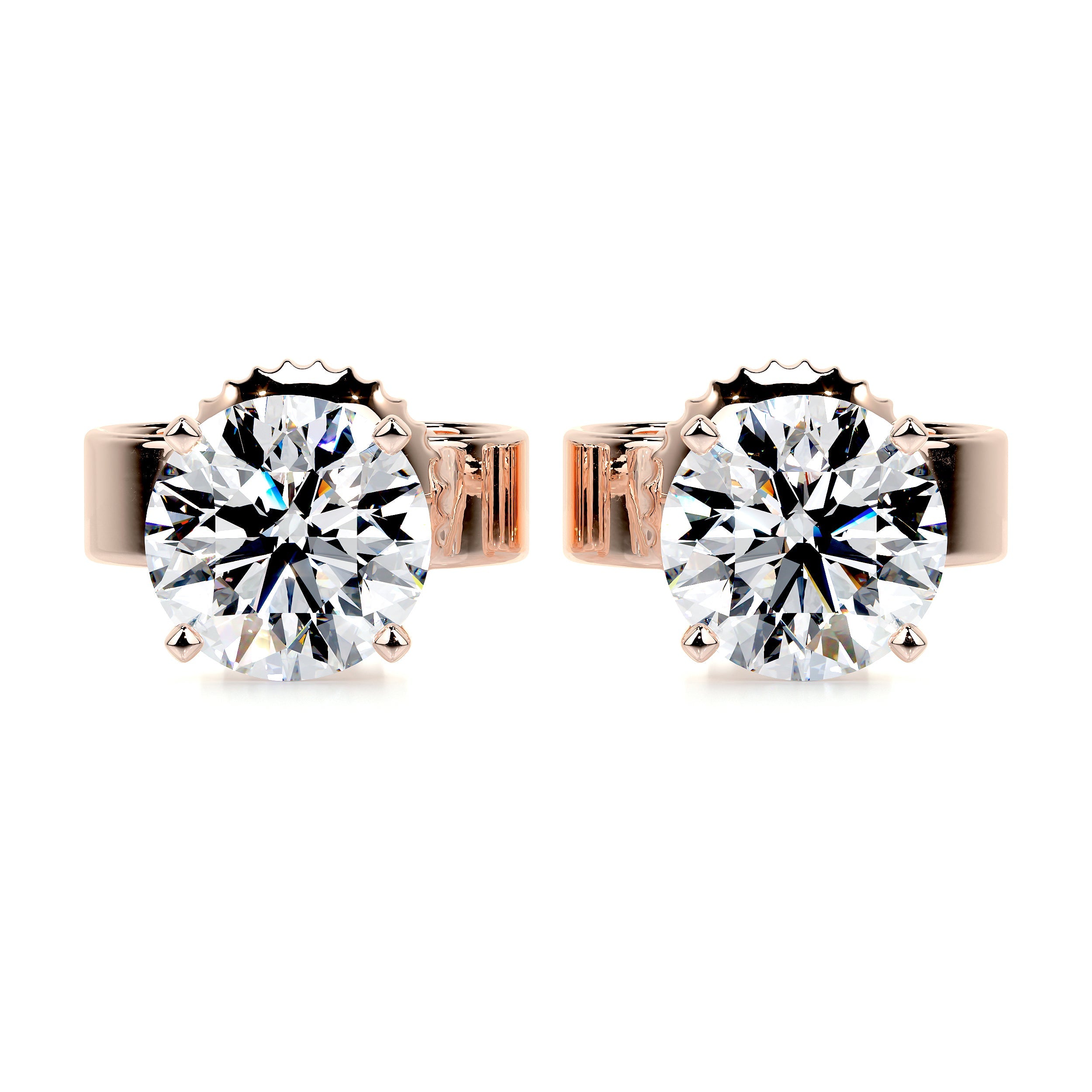 Allen Lab Grown Diamond Earrings -14K Rose Gold、mySite、hinf8tx79