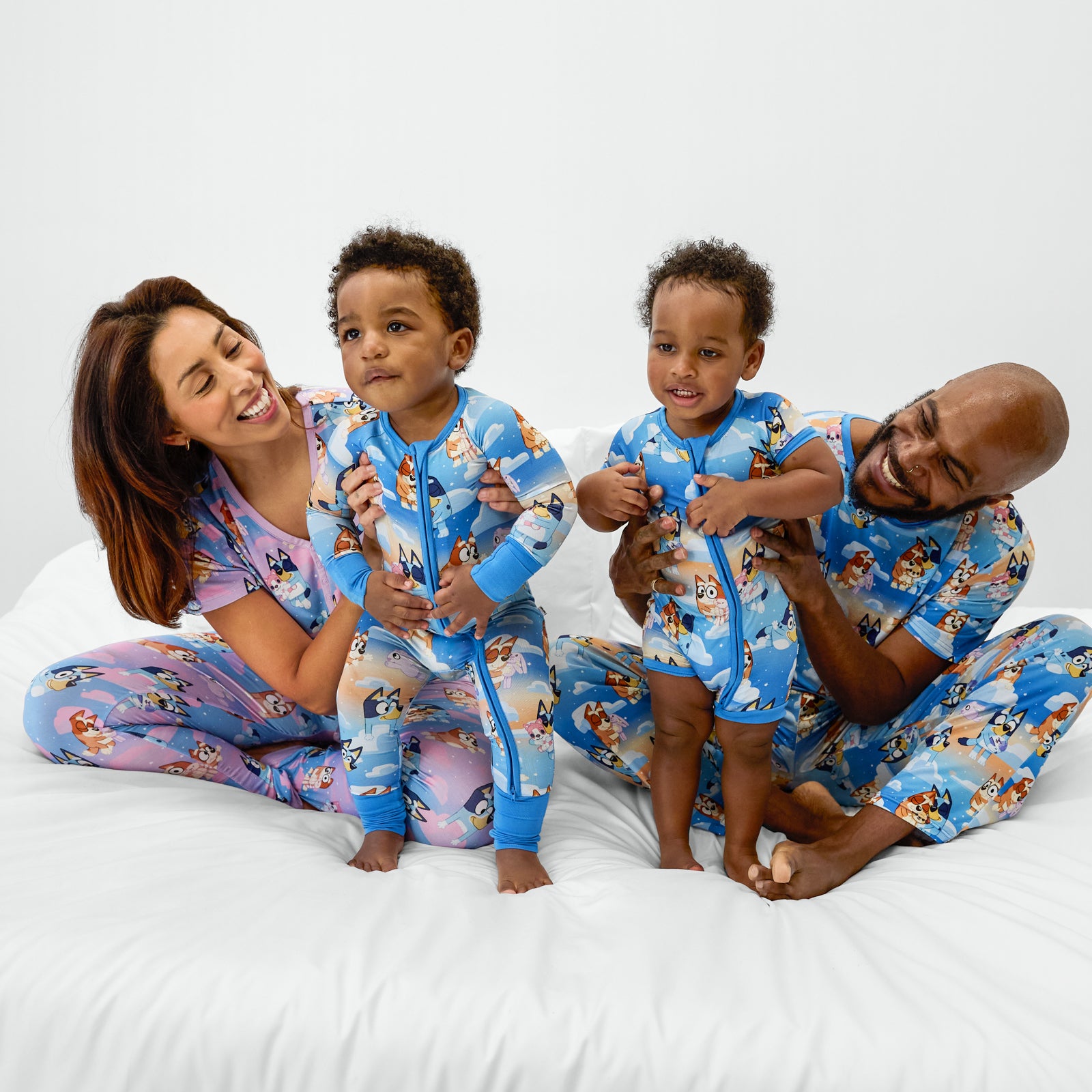 Bluey Blue Sleepytime Shorty Zippy、mySite、g9winljtr