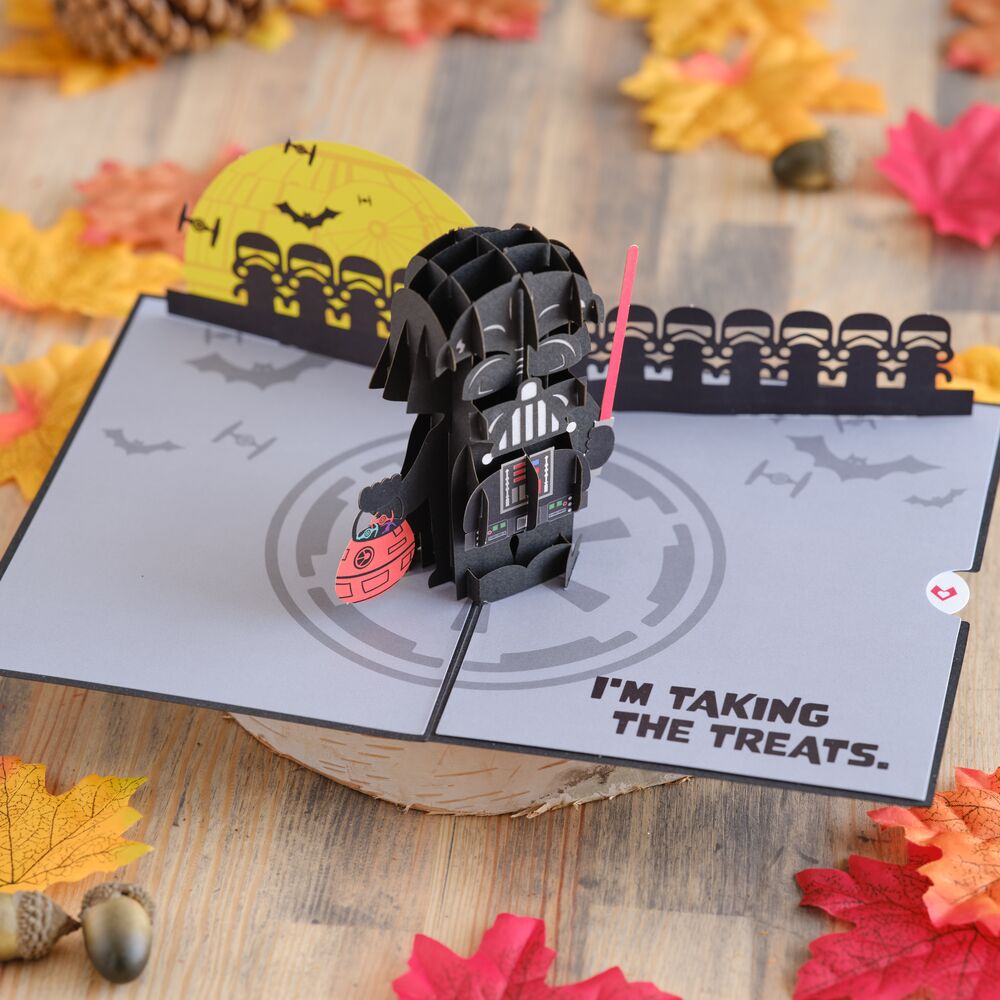 Star Wars™ Darth Vader™ Halloween Pop-Up Card、mySite、solidvoid