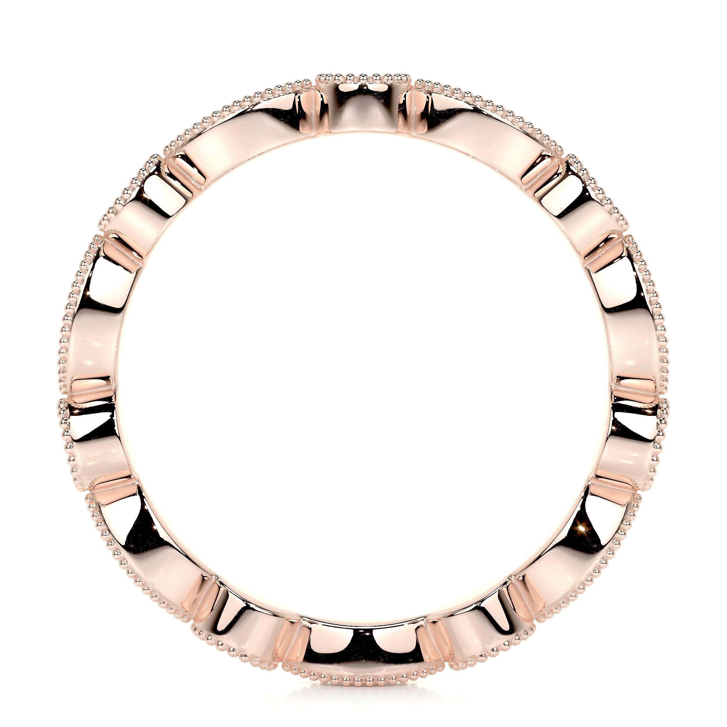 Amelia Lab Grown Eternity Wedding Ring (0.5 Carat) -14K Rose Gold (RTS)、mySite、hinf8tx79