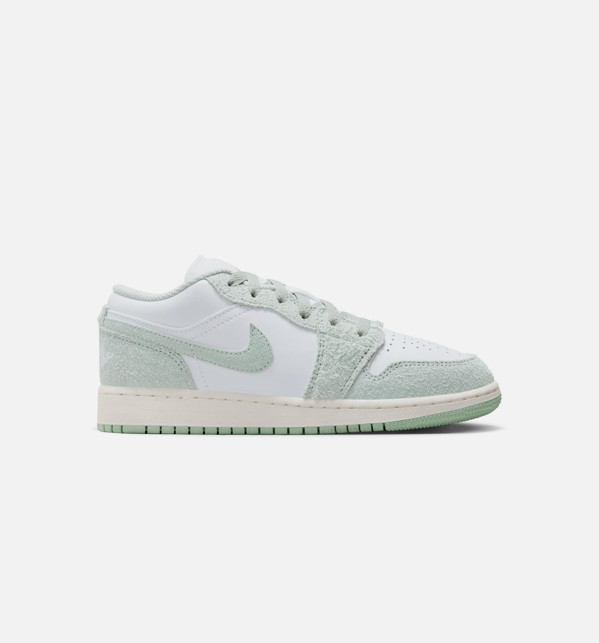 Air Jordan 1 Low SE Seafoam Grade School Lifestyle Shoe - White/Seafoam/Sail、mySite、dreamappss