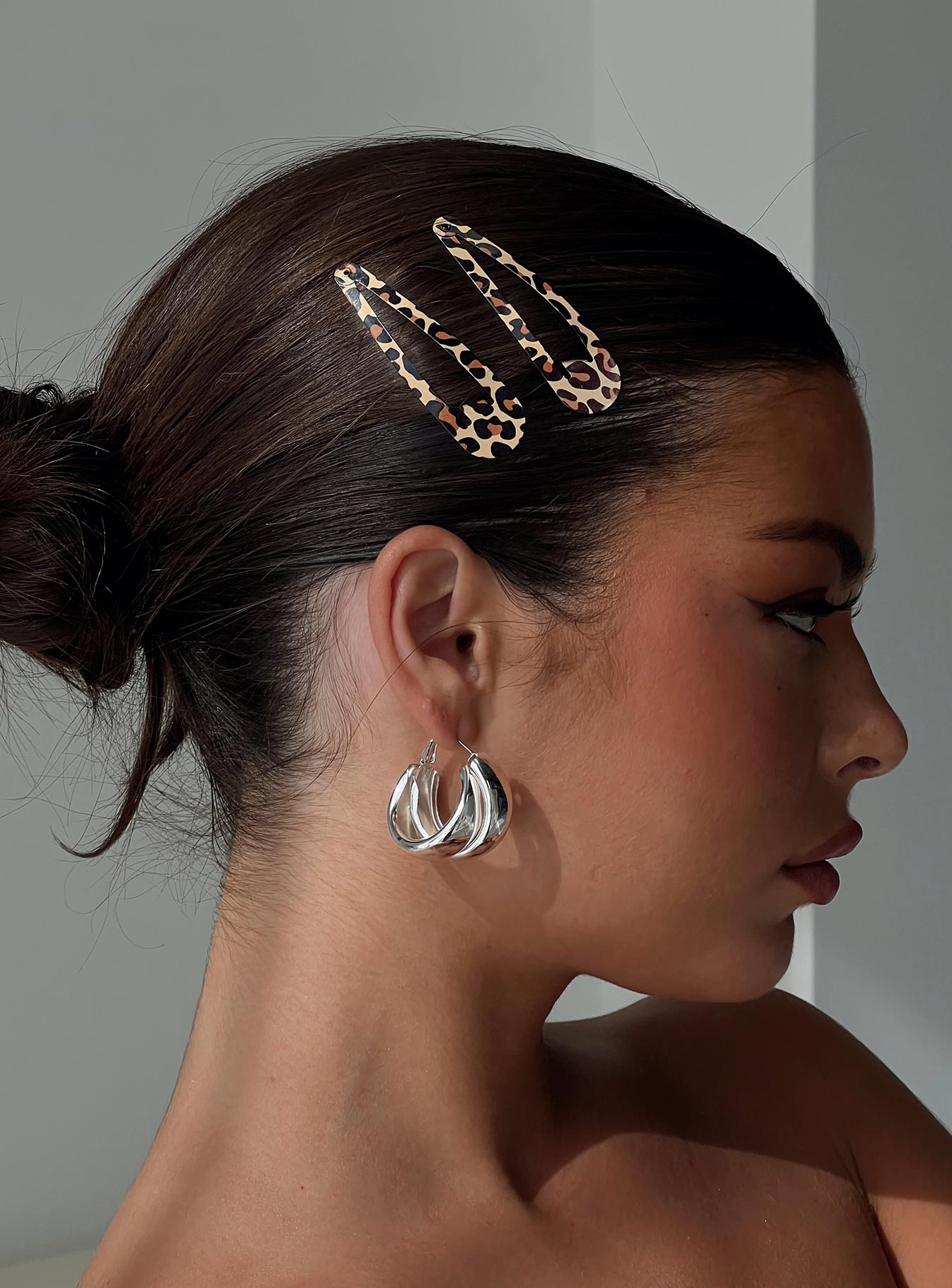 Make Your Mark Hair Clip Pack Leopard、mySite、solidvoid