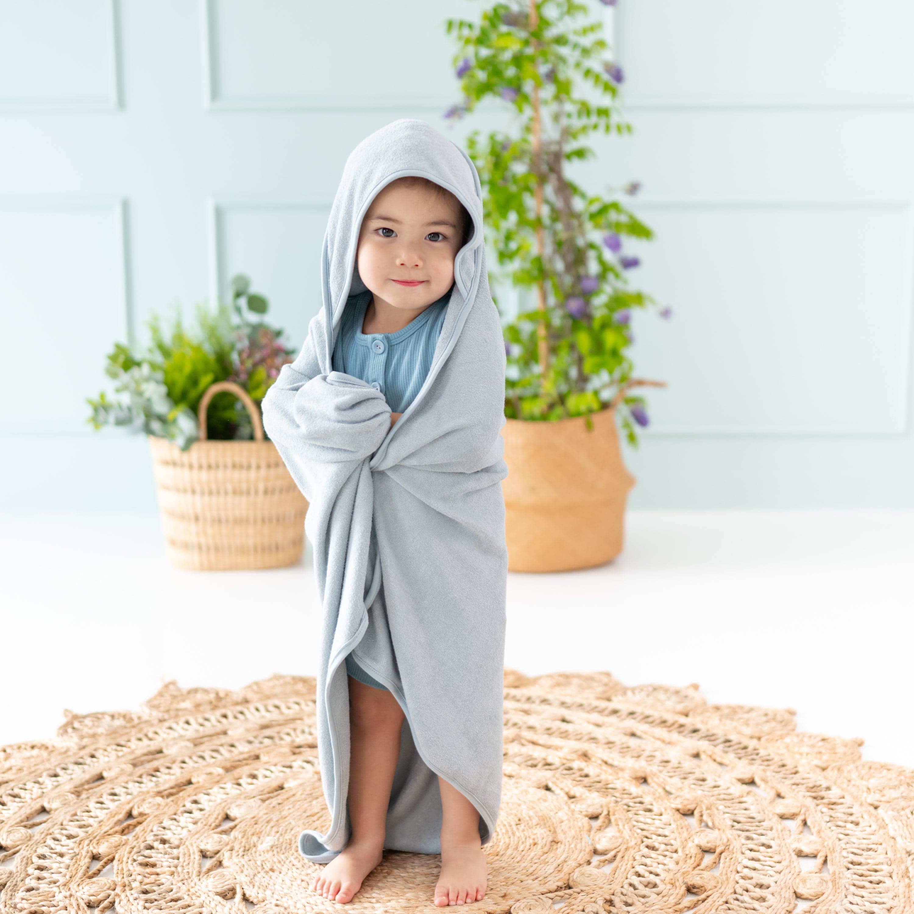  Hooded Bath Towel in Fog、mySite、layawaytickets