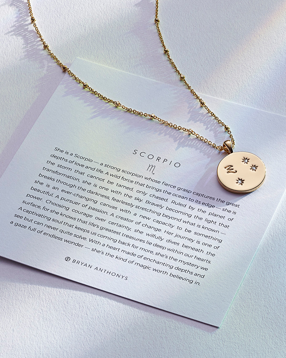 Scorpio — Zodiac Necklace、mySite、hinf8tx79