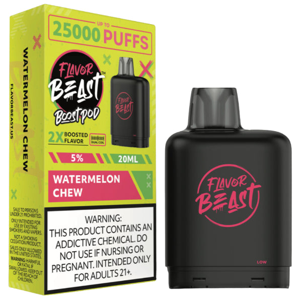Flavor Beast Boost Pods 25,000 Puffs (Battery not Included)、mySite、zt4zffjzw