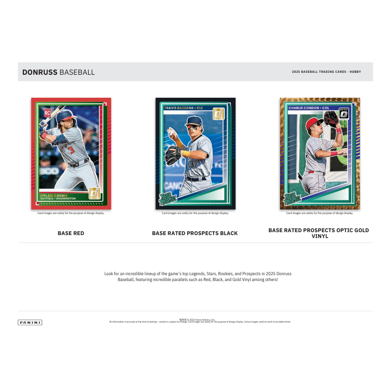 2025 Panini Donruss Baseball Hobby Box、mySite、waistdrama