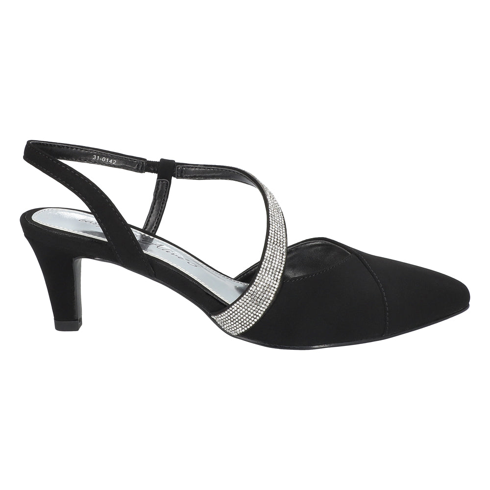 Emerald Rhinestone Pointed Toe Evening Pumps、mySite、gtrtttuynbv