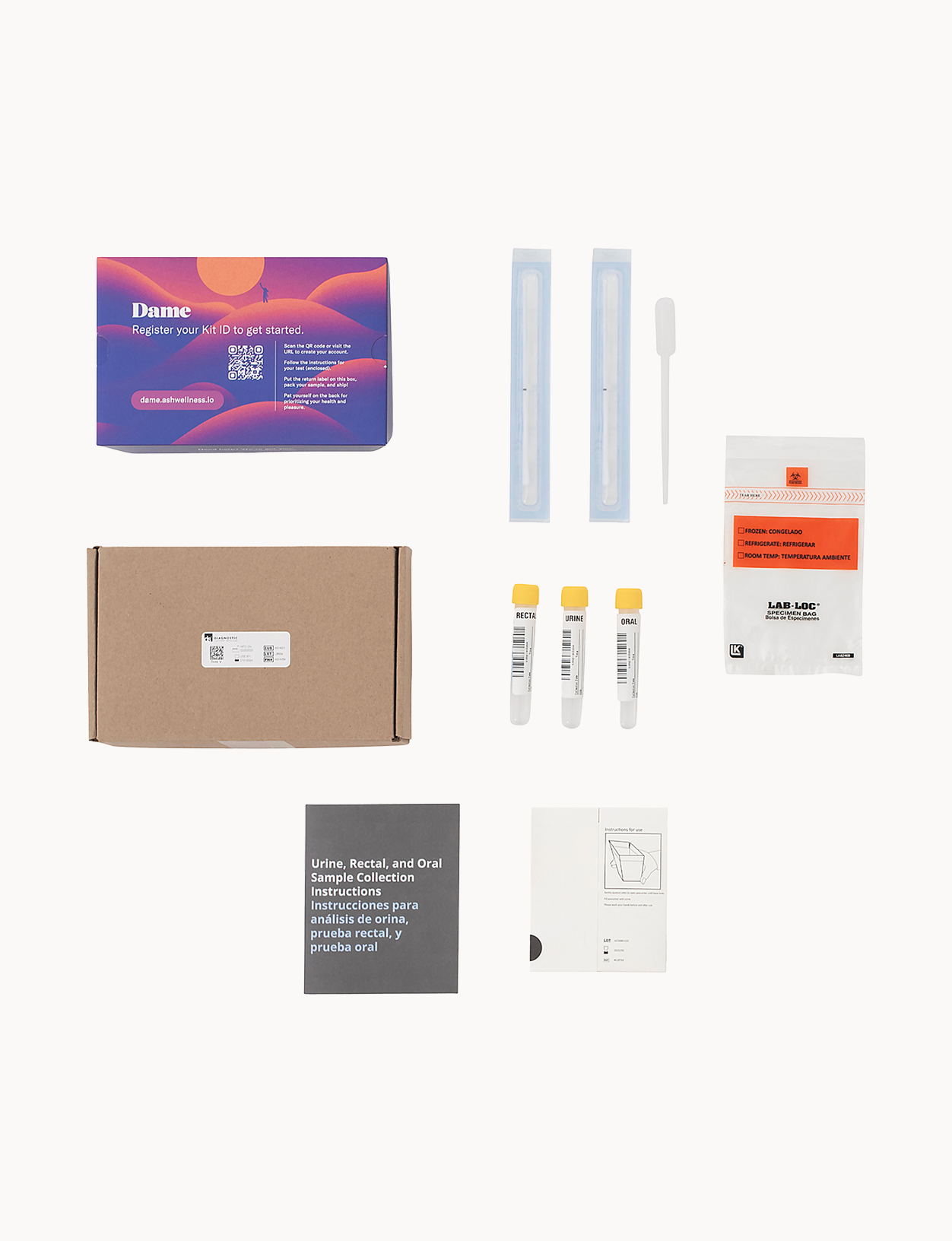 Gonorrhea & Chlamydia STI Kit - 3 Site、mySite、bottomscart