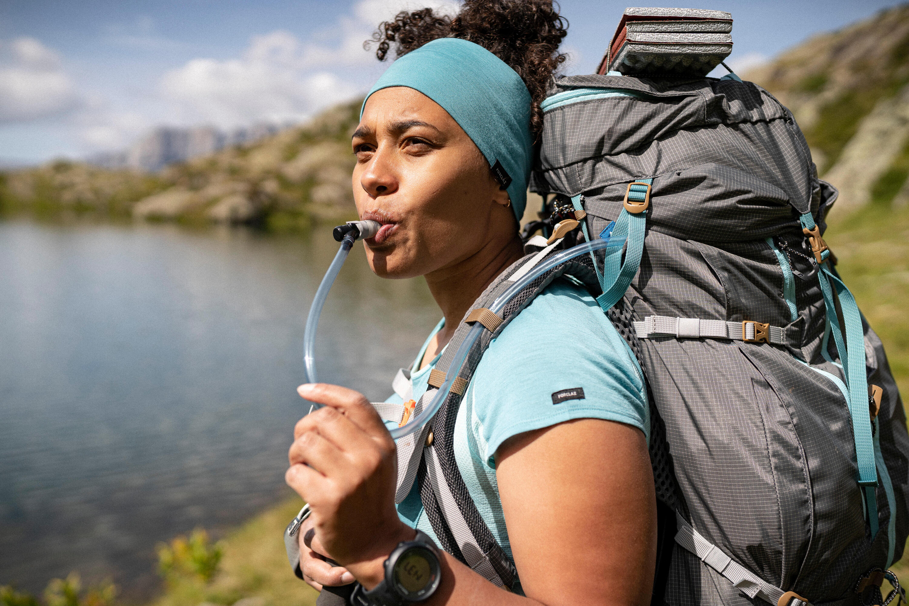 Forclaz Women's MT500 AIR 55+10L Backpacking Pack