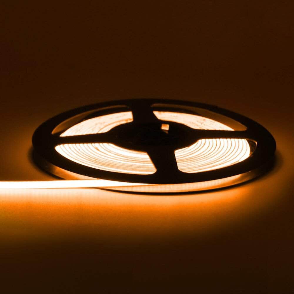  WREKD 24V COB LED 4mm Wide Flexible Strip w/ 480LEDs/M - 39 Strip - Choose Color、mySite、merchandisen