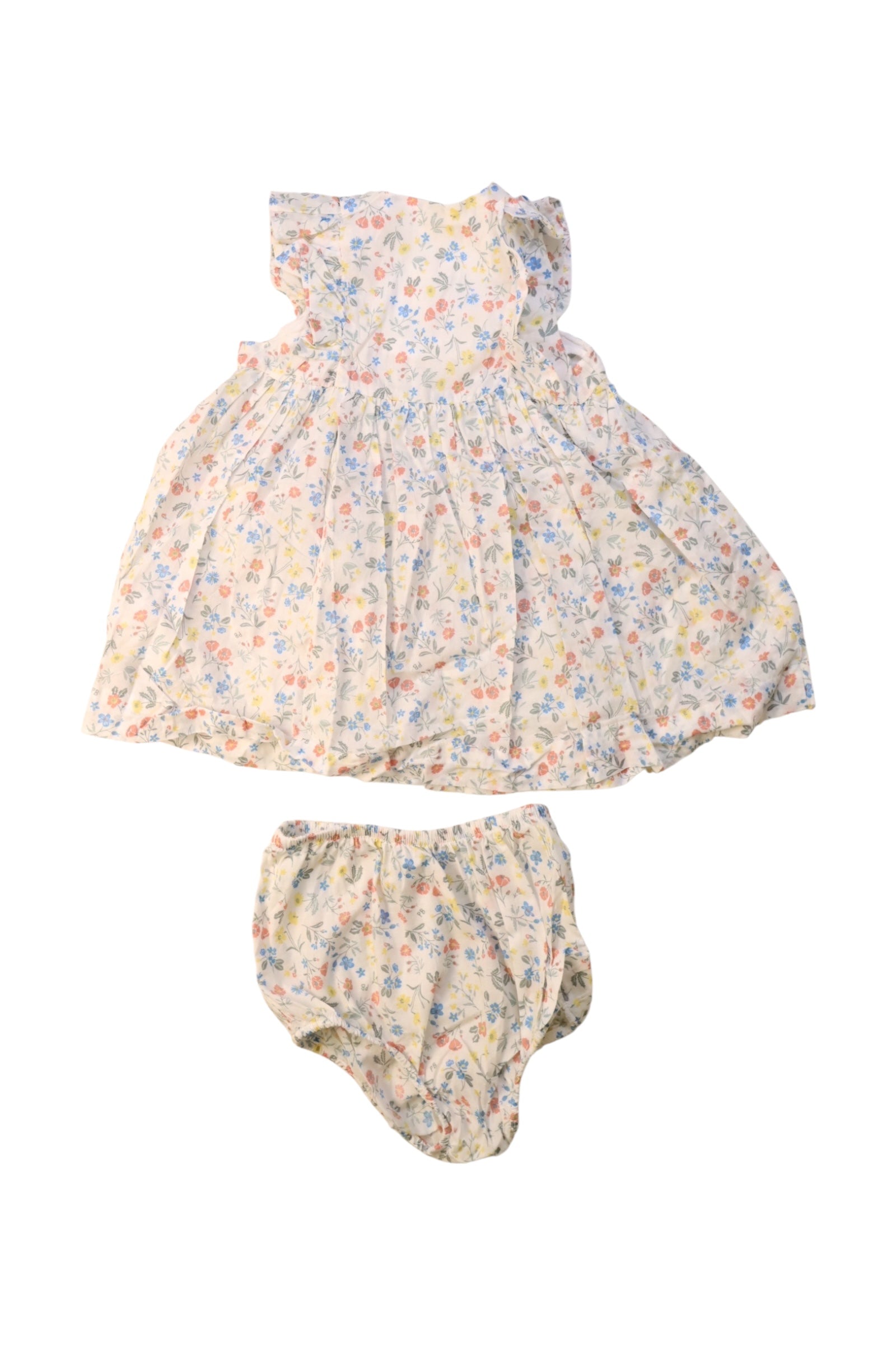 Petit Bateau Floral Dress Set 6-12M、mySite、g9winljtr