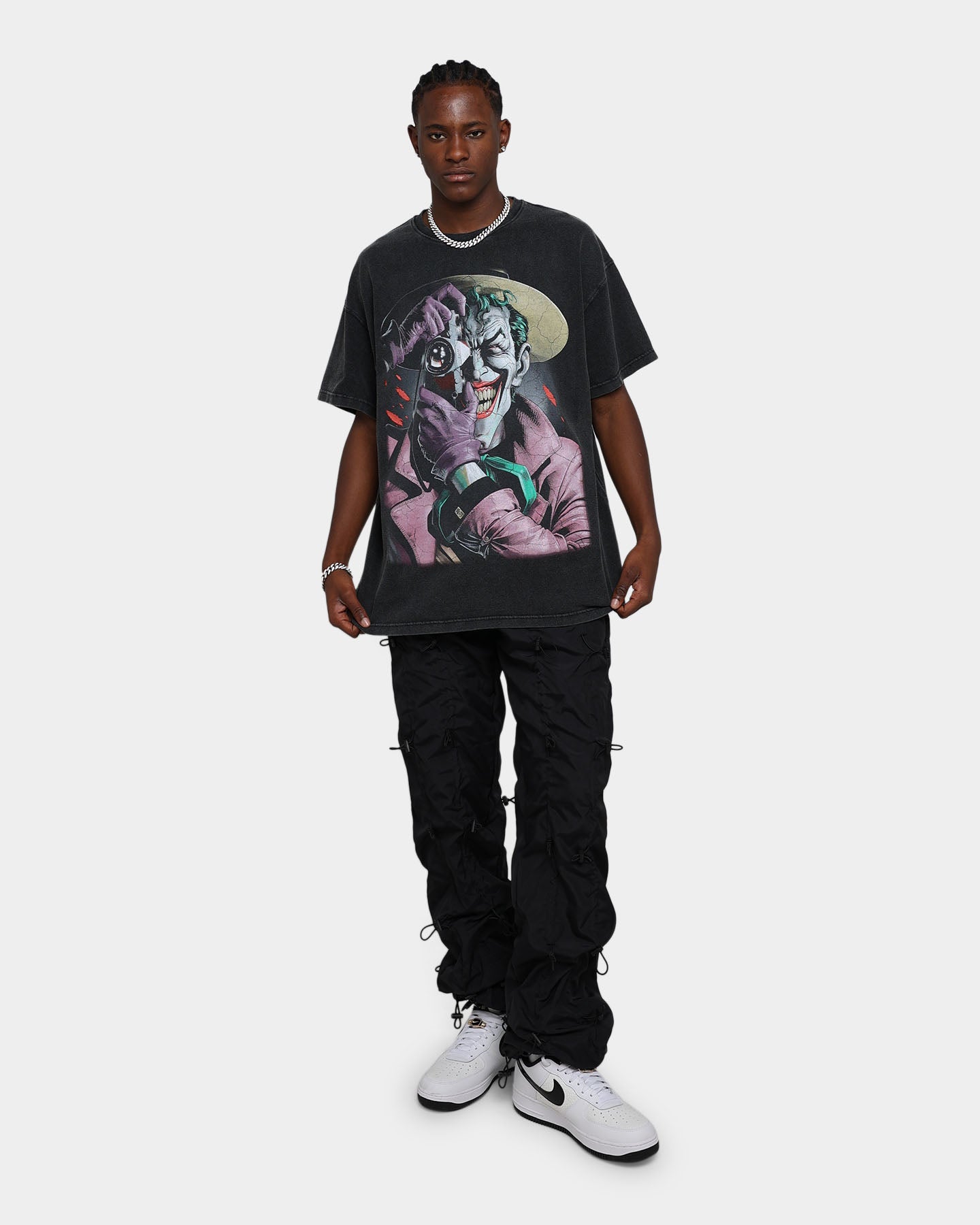 Goat Crew X DC Batman The Killing Joke Vintage T-Shirt Black Wash、mySite、zt4zffjzw