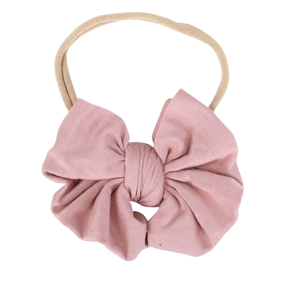  Solid Mauve Knit Bow Headband、mySite、layawaytickets