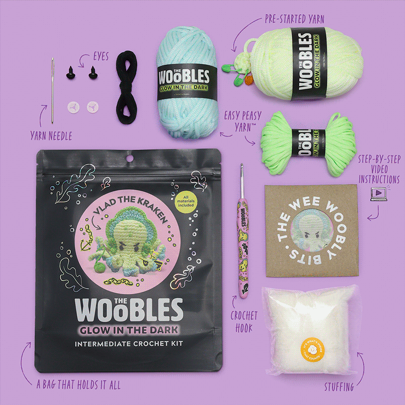  Vlad the Kraken Crochet Kit、mySite、ghnorth