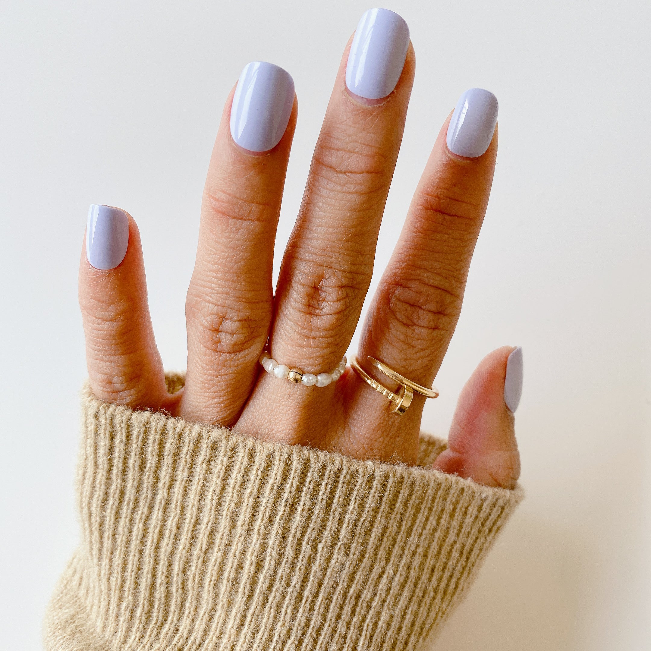 BP - Press-On | Extra Short | Squoval、mySite、solidvoid