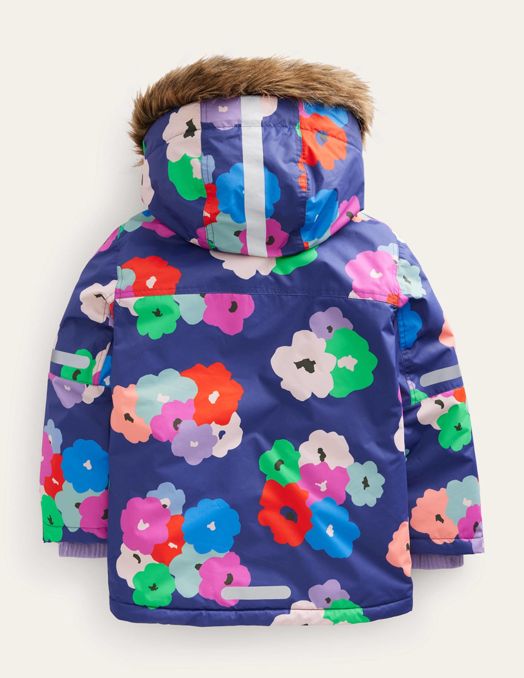  All-Weather Waterproof Jacket-Navy Floral、mySite、ashleygrahame