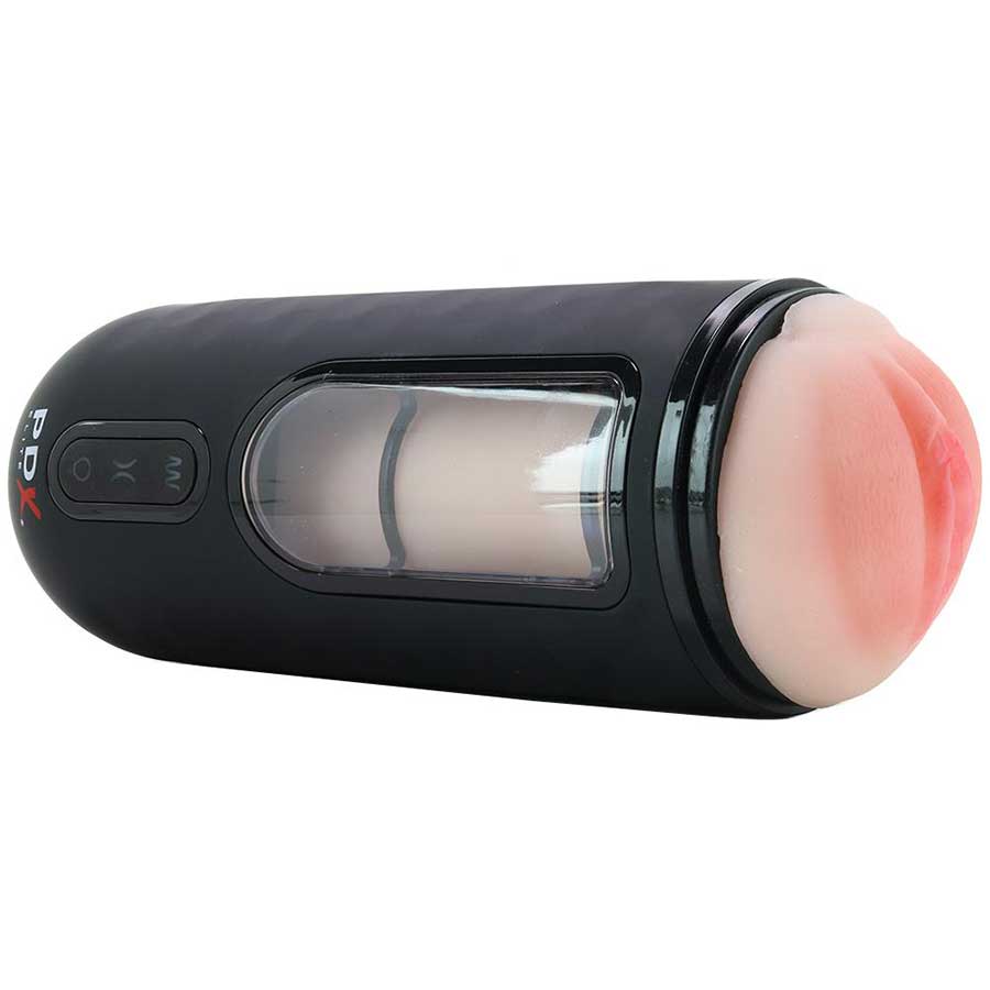 PDX Elite Vibrating Fanta Flesh Mega Milker Masturbator by Pipedream Products、mySite、bottomscart