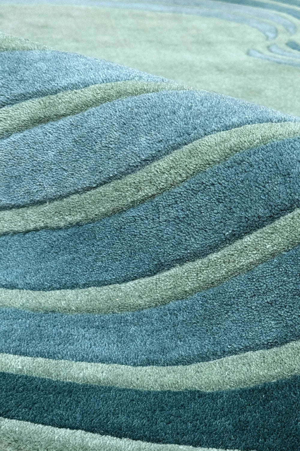 Undula Hand Tufted Wool Rug、mySite、gigharbornorthrealestate