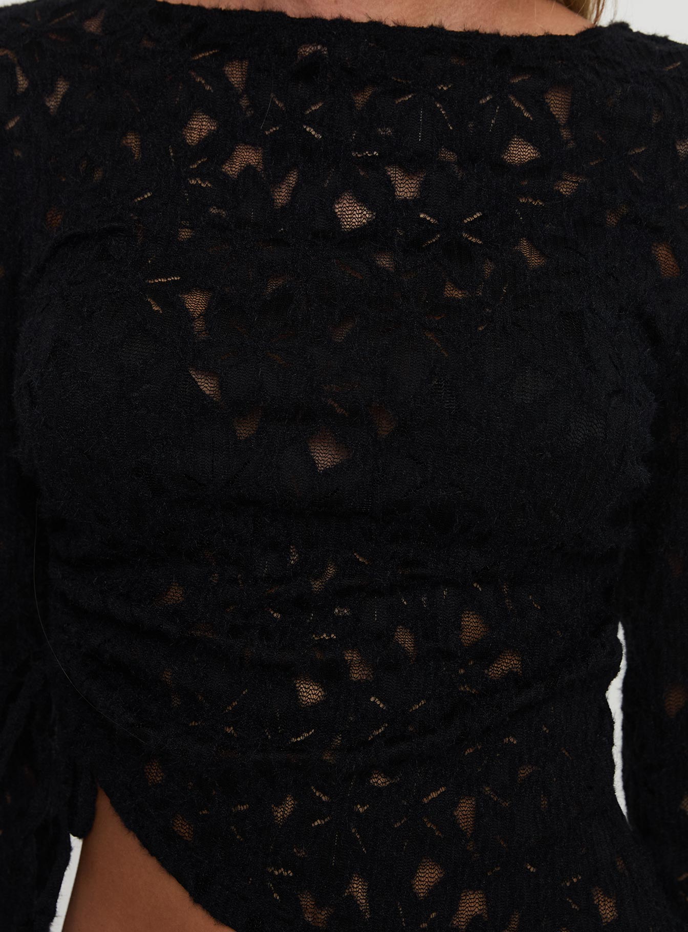 Sensua Long Sleeve Top Black、mySite、solidvoid