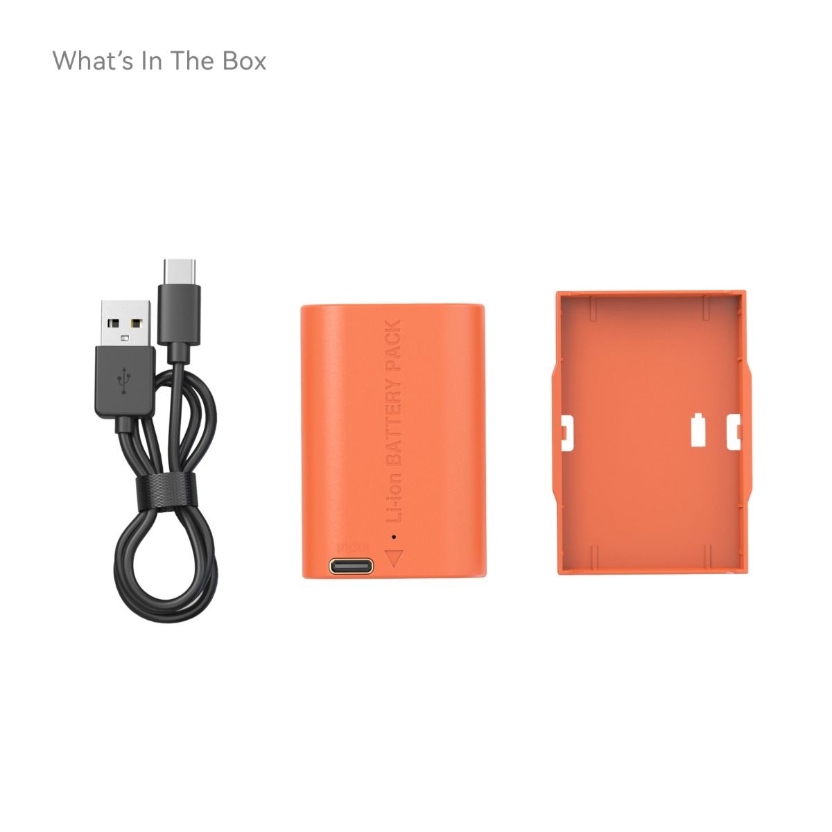 SmallRig LP-E6NH USB-C Rechargeable Camera Battery (Orange) 4968、mySite、camillekostekn