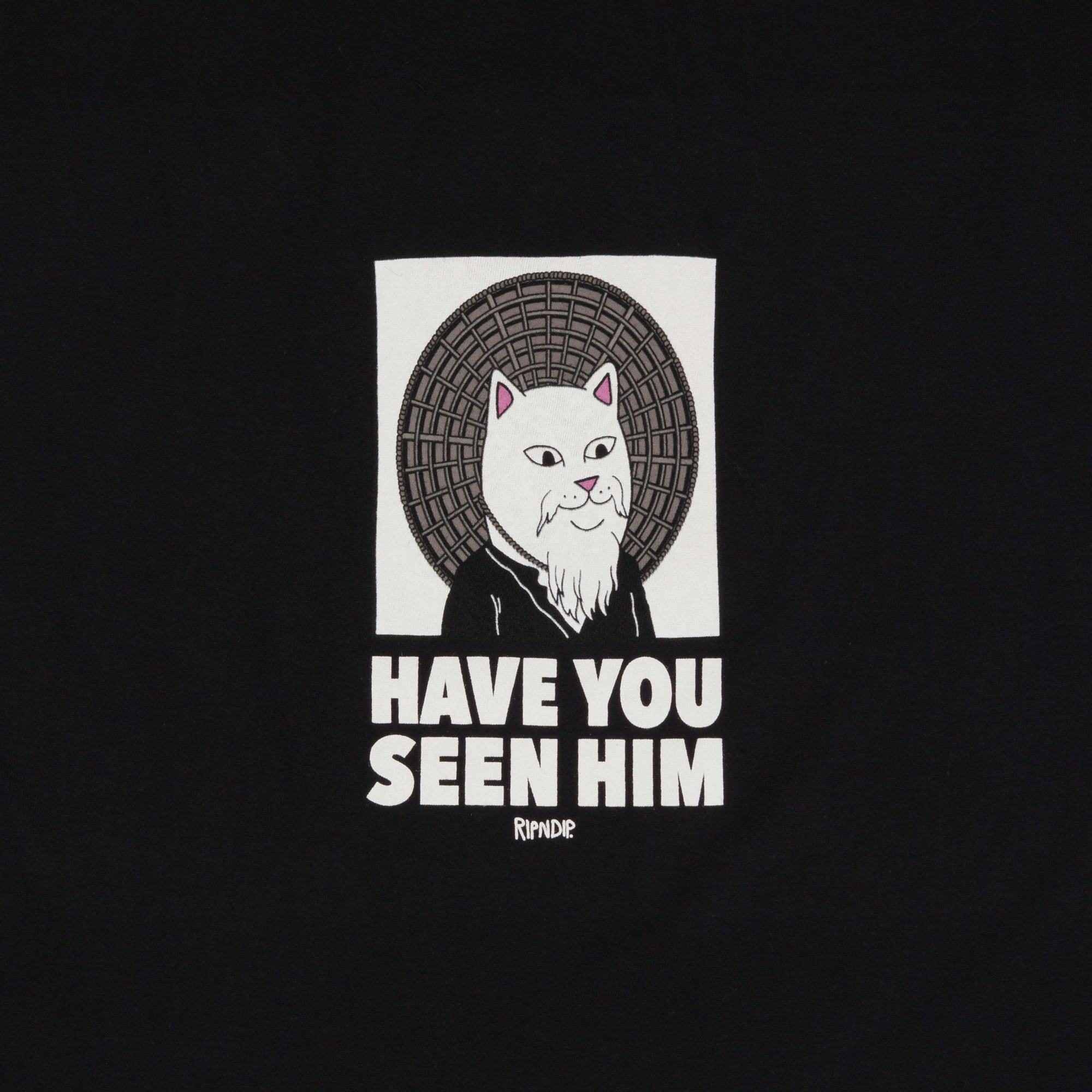  Have You Seen Him? Tee (Black)、mySite、merchandisen