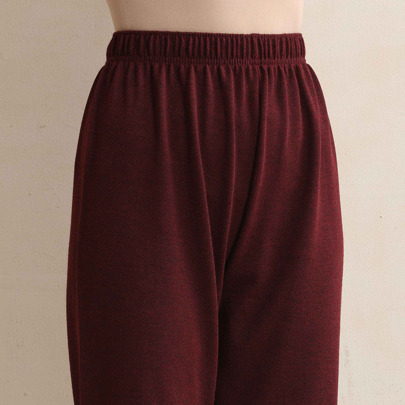 Woolen Kurta Set For Women | Kurta, Pyjama & Jacket | Embroidered | Purple、mySite、camillekostekn