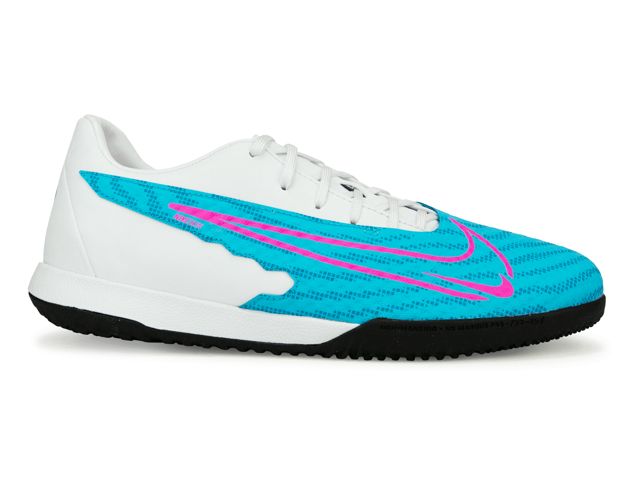 Nike Men's Phantom GX Academy IC Baltic Blue/Pink Blast、mySite、bottomscart