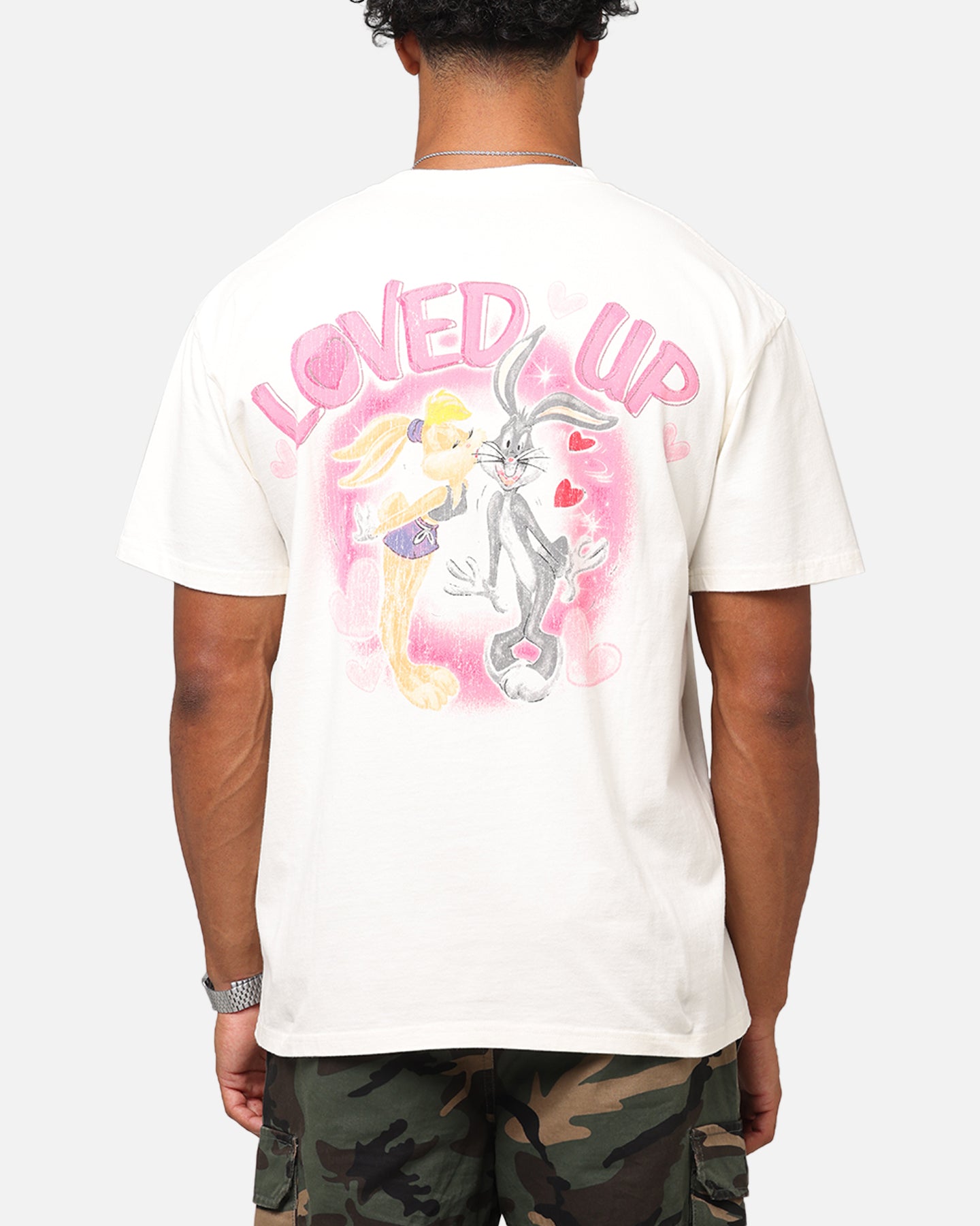 Goat Crew X Warner Bros. Looney Tunes In Love Looney Heavyweight T-Shirt Off White、mySite、zt4zffjzw