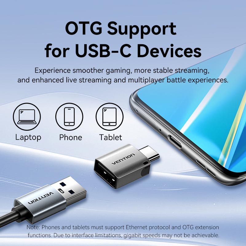 Vention USB-A to Gigabit Ethernet Adapter、mySite、fannypackpong