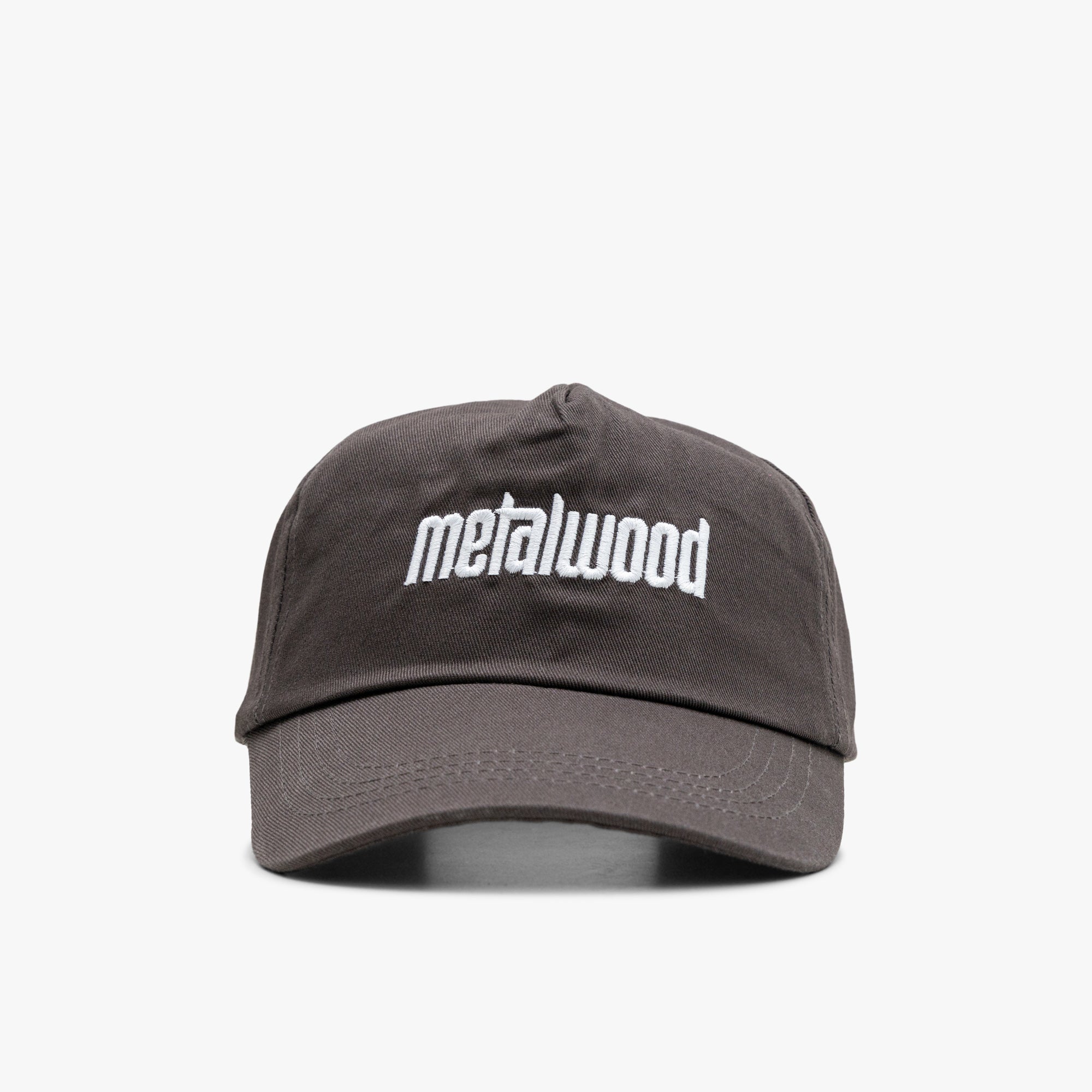  Metalwood Logo 5-Panel Hat Brown、mySite、merchandisen