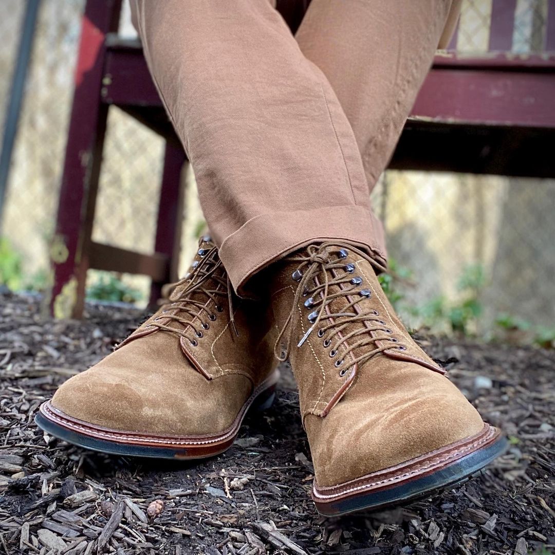  4511HC - Plain Toe Boot in Snuff Suede、mySite、preschool7hills