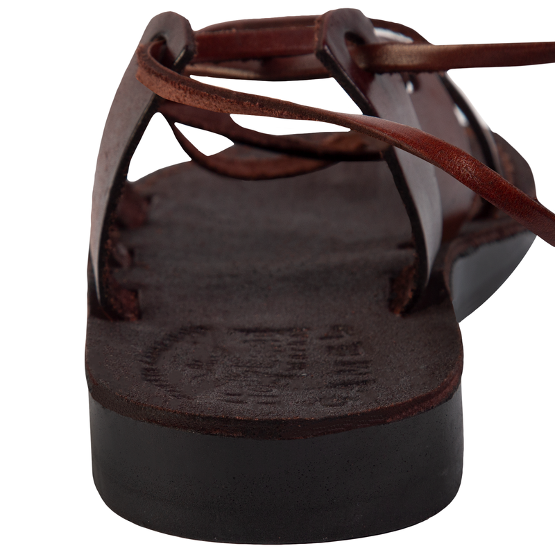 Holy Land Market Men/Women Biblical Jesus Leather/Suede Sandals/Slides From Jerusalem (Style V)、mySite、topwebapps