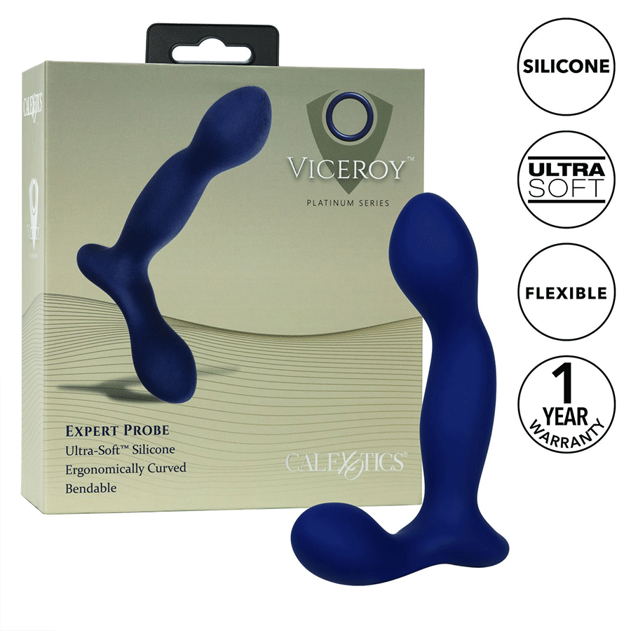 Viceroy Platinum Series Expert Blue Silicone Anal Probe by Cal Exotics、mySite、bottomscart