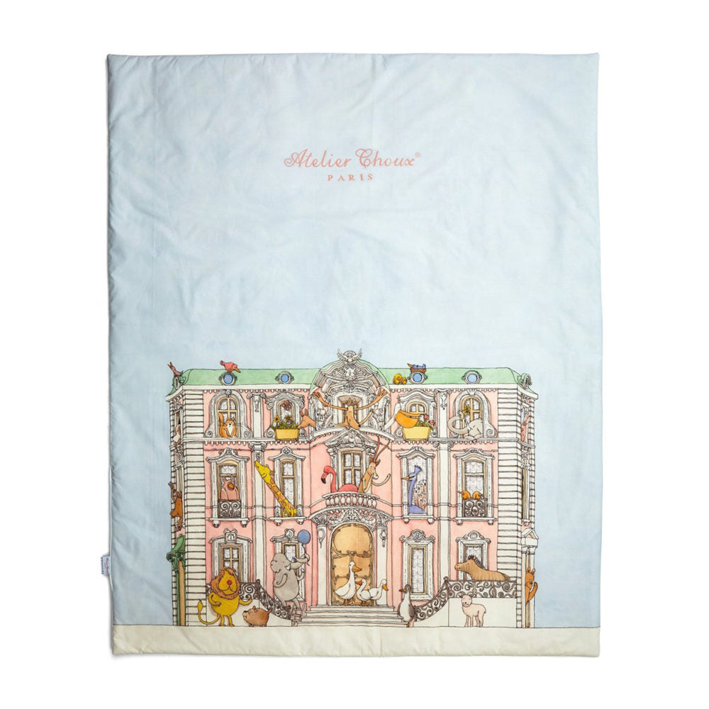  Reversible Quilt Monceau Mansion/ Hot Air Balloons、mySite、elrpsem3k