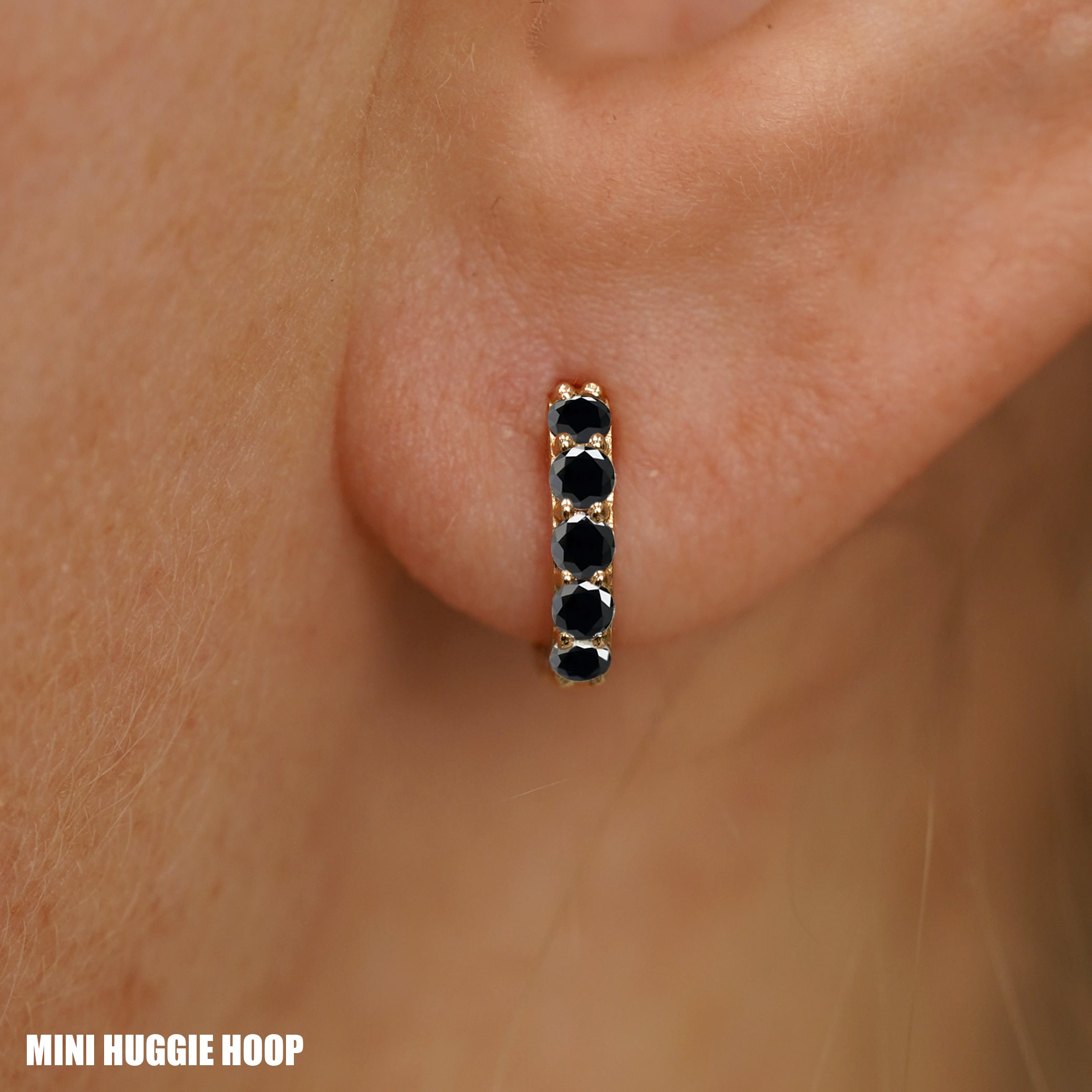 Black Diamond Huggie Hoop、mySite、hinf8tx79