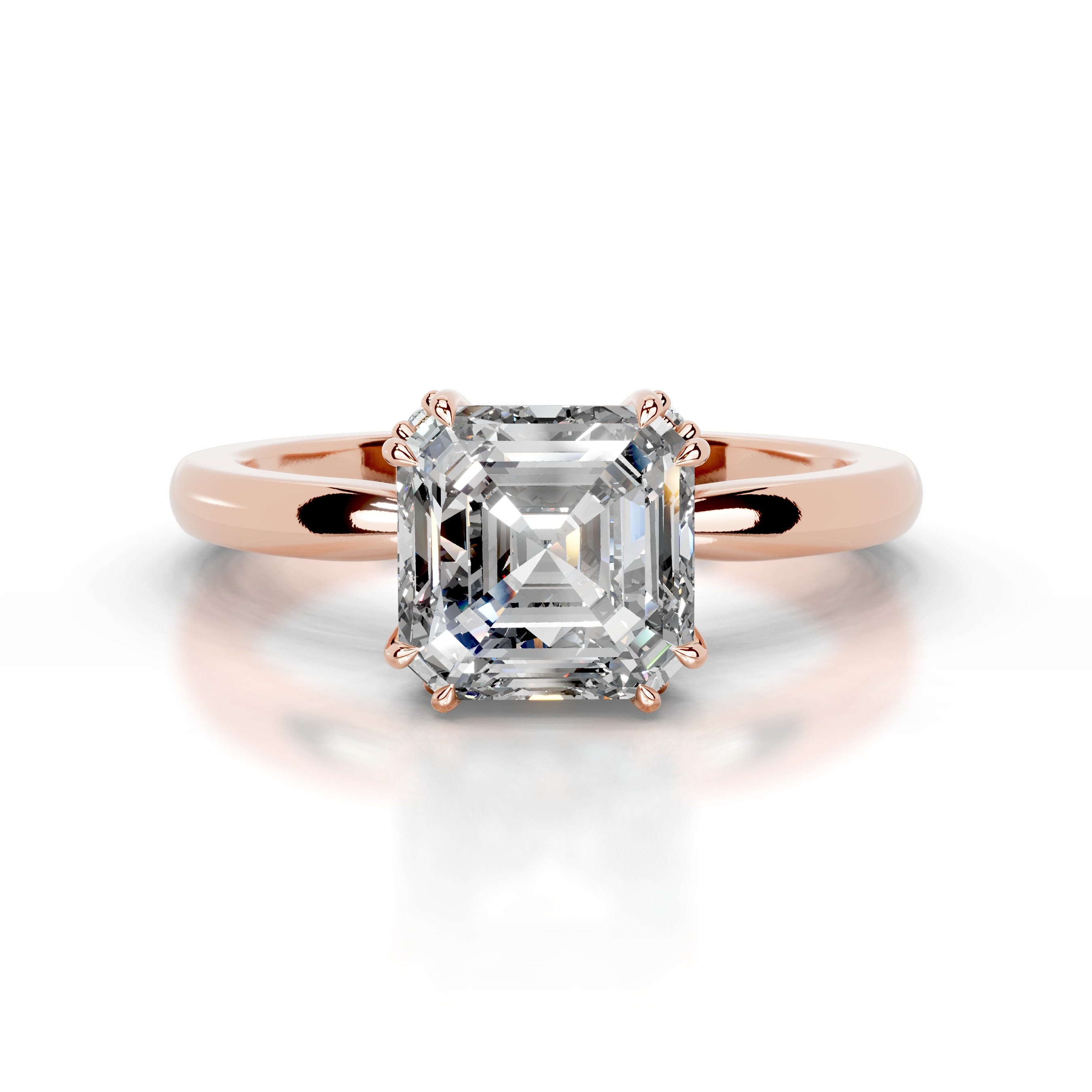 Torvi Diamond Engagement Ring - 14K Rose Gold、mySite、hinf8tx79
