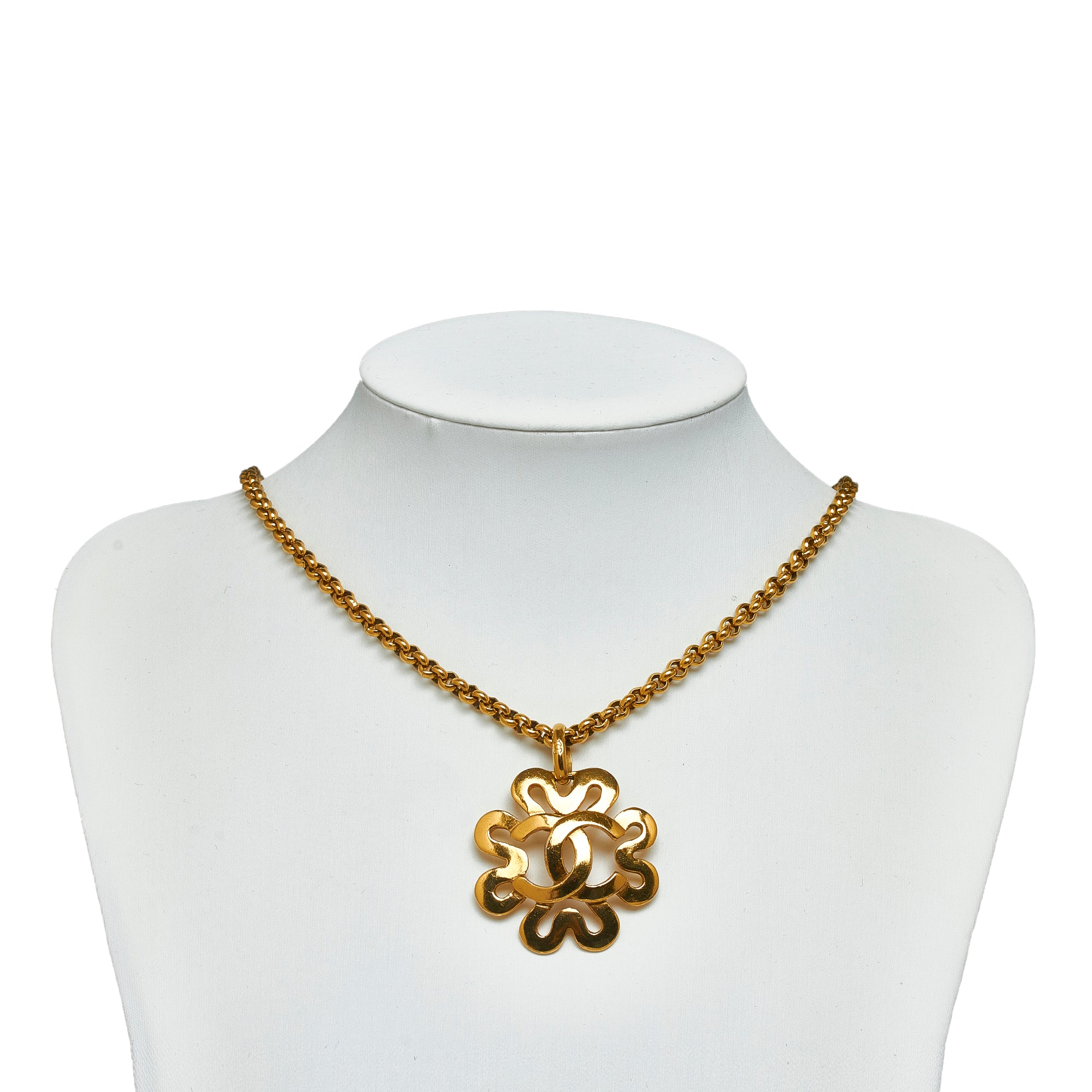 Chanel Vintage CC Pendant Necklace、mySite、noshort