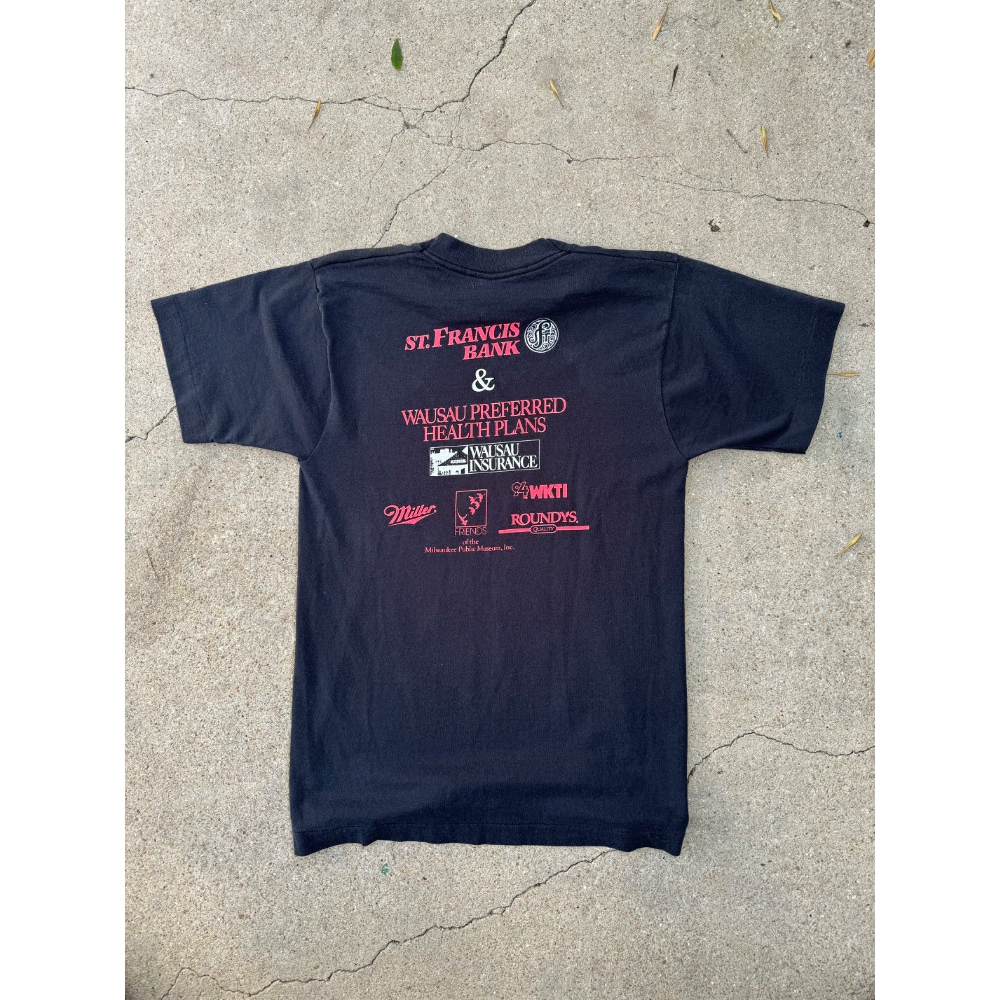 92' Milwaukee Public Museum Dino Dash Single Stitch Tee T-Shirt Small、mySite、garagedoors4me