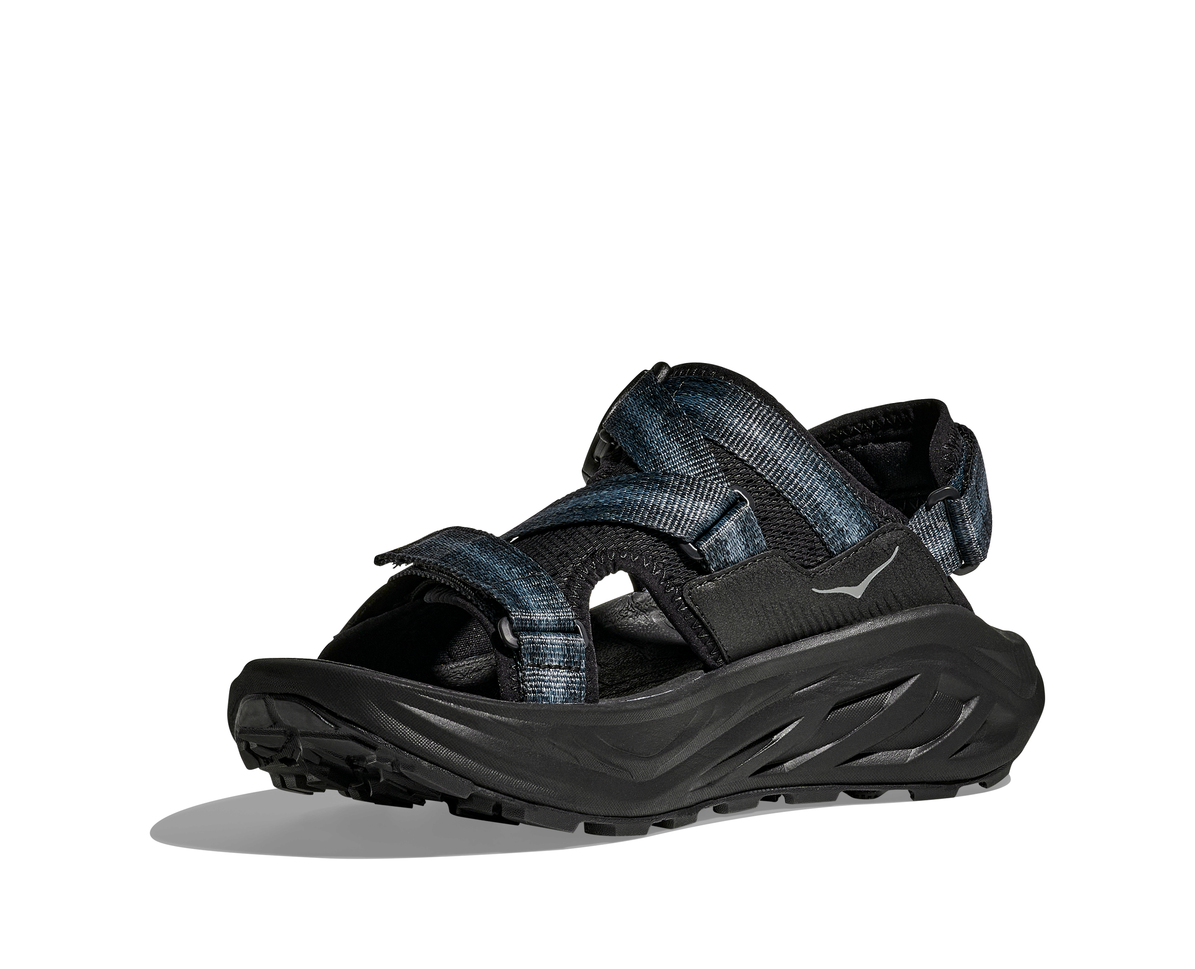  HOKA Women's Infini Adventure Hiking Sandal - Black/Black、mySite、preschool7hills