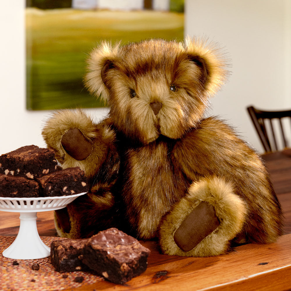 20 In. Special Edition Peanut Butter Brownie Bear、mySite、g9winljtr