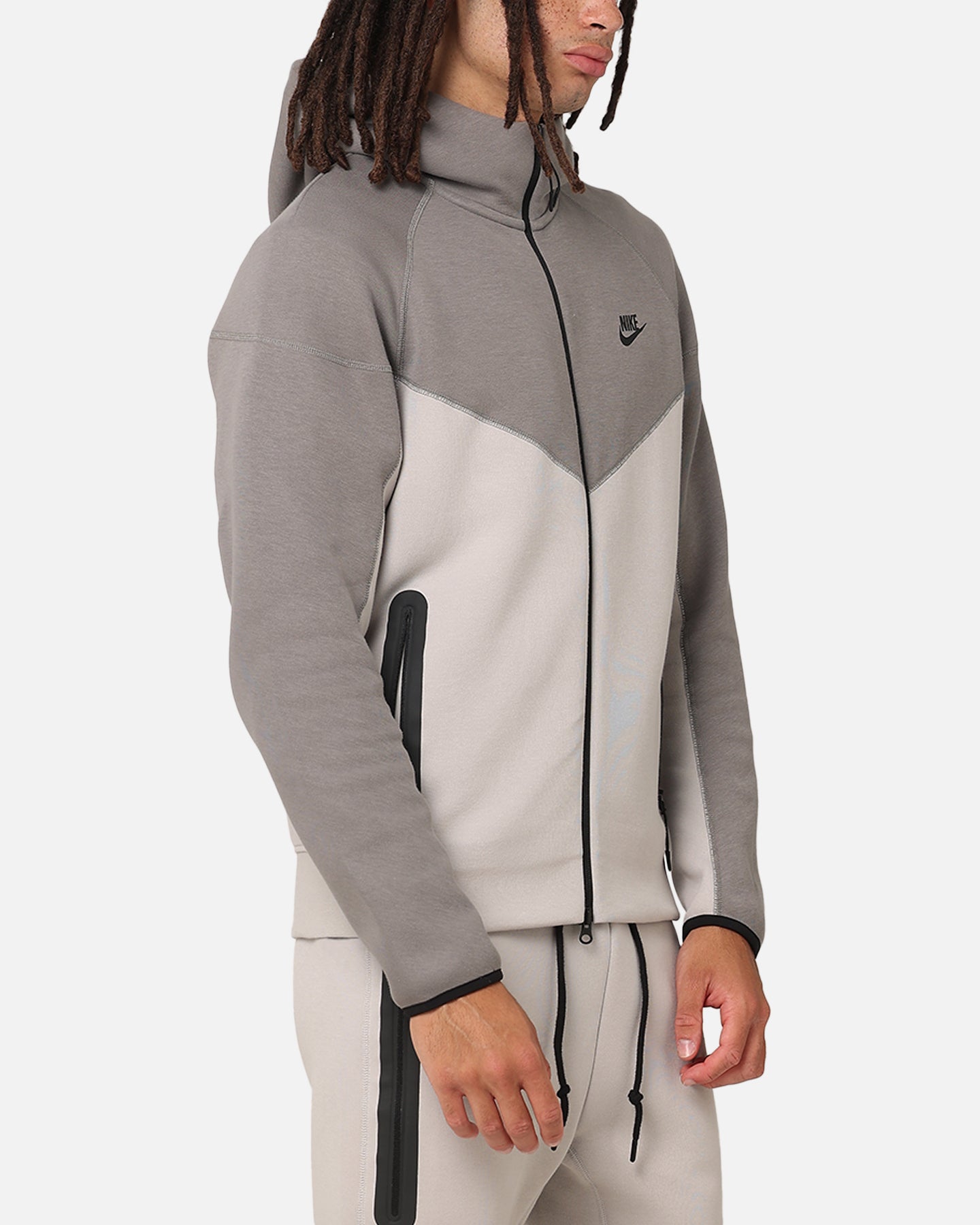 Nike Sportswear Tech Fleece Windrunner Full Zip Hoodie Lt Iron Ore/Flat Pewter/Black、mySite、zt4zffjzw