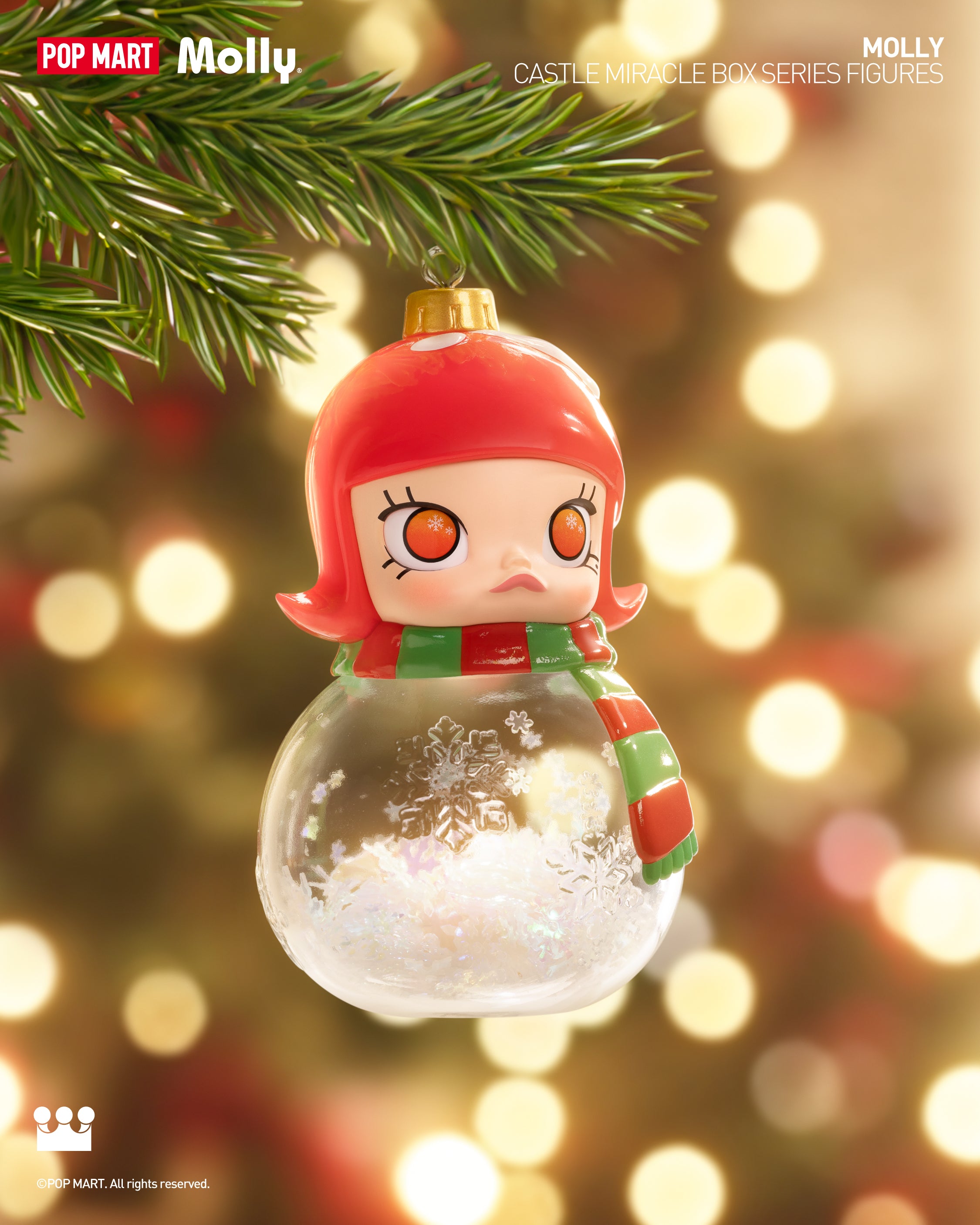  POP MART MOLLY Castle Miracle Box Series Figures、mySite、greenlandpopulation
