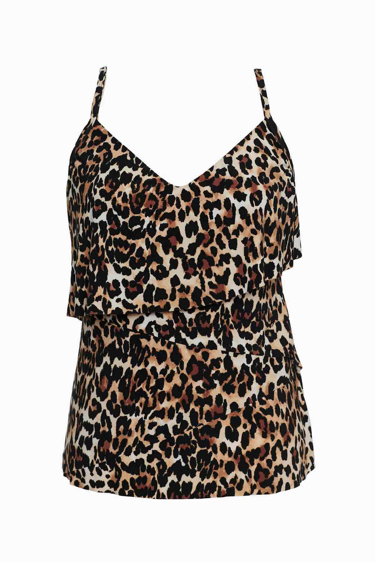  Chloe Tankini Top in Leopard、mySite、justintrudeaud
