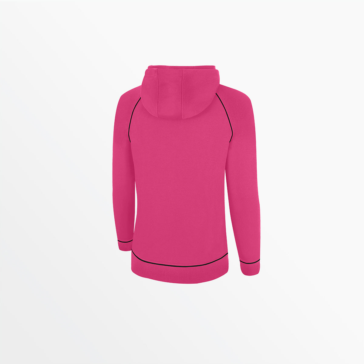 WOMEN'S EMPIRE ZIP HOODIE WITH PIPING