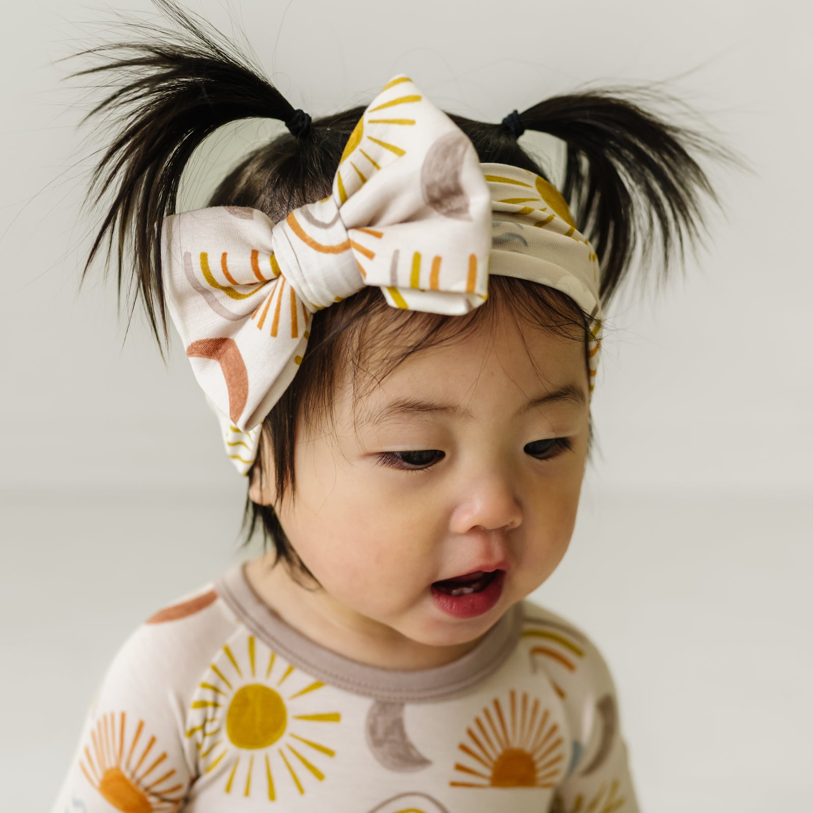 Desert Sunrise Luxe Bow Headband、mySite、g9winljtr