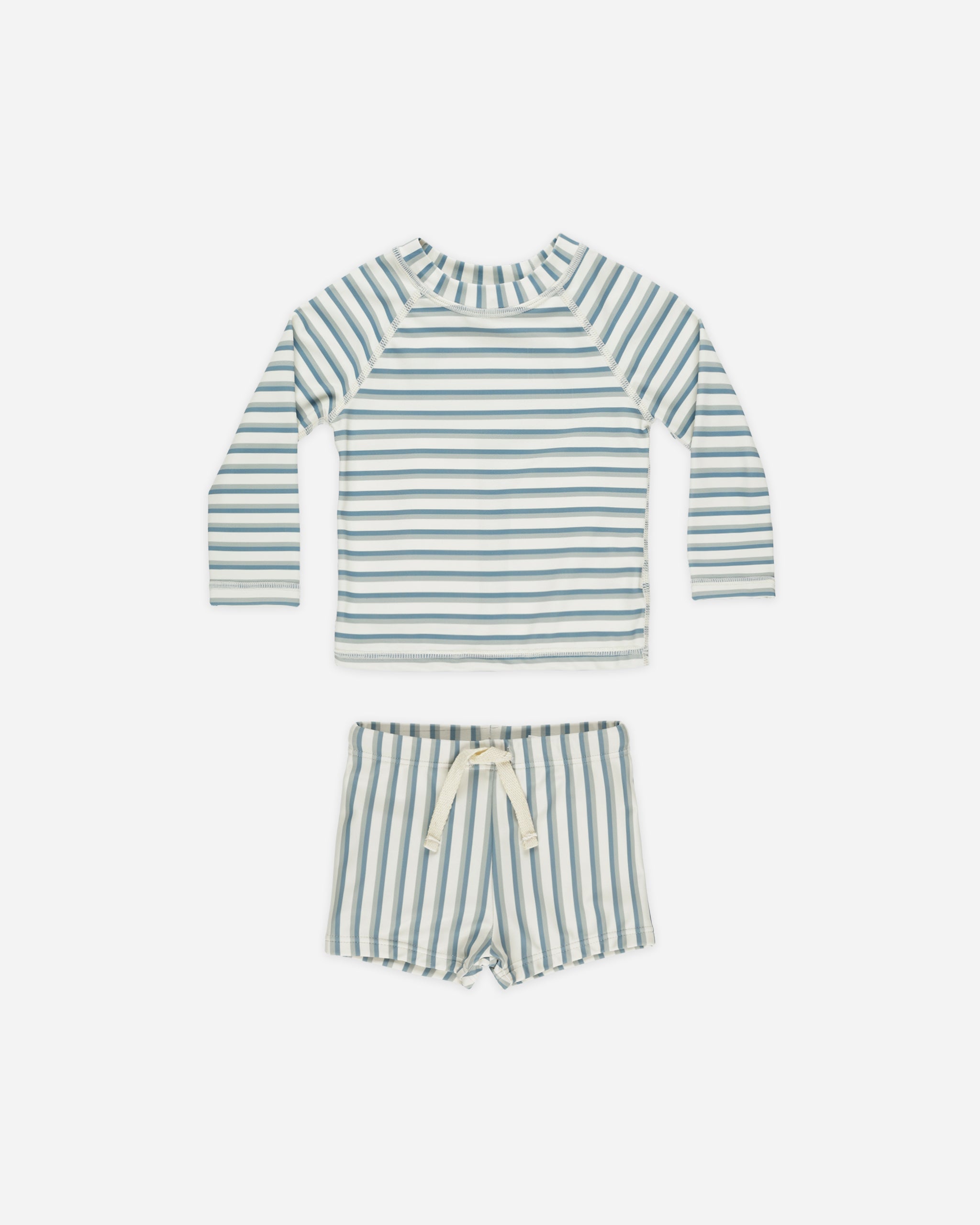  Rashguard Boy Set || Seafoam Stripe、mySite、layawaytickets