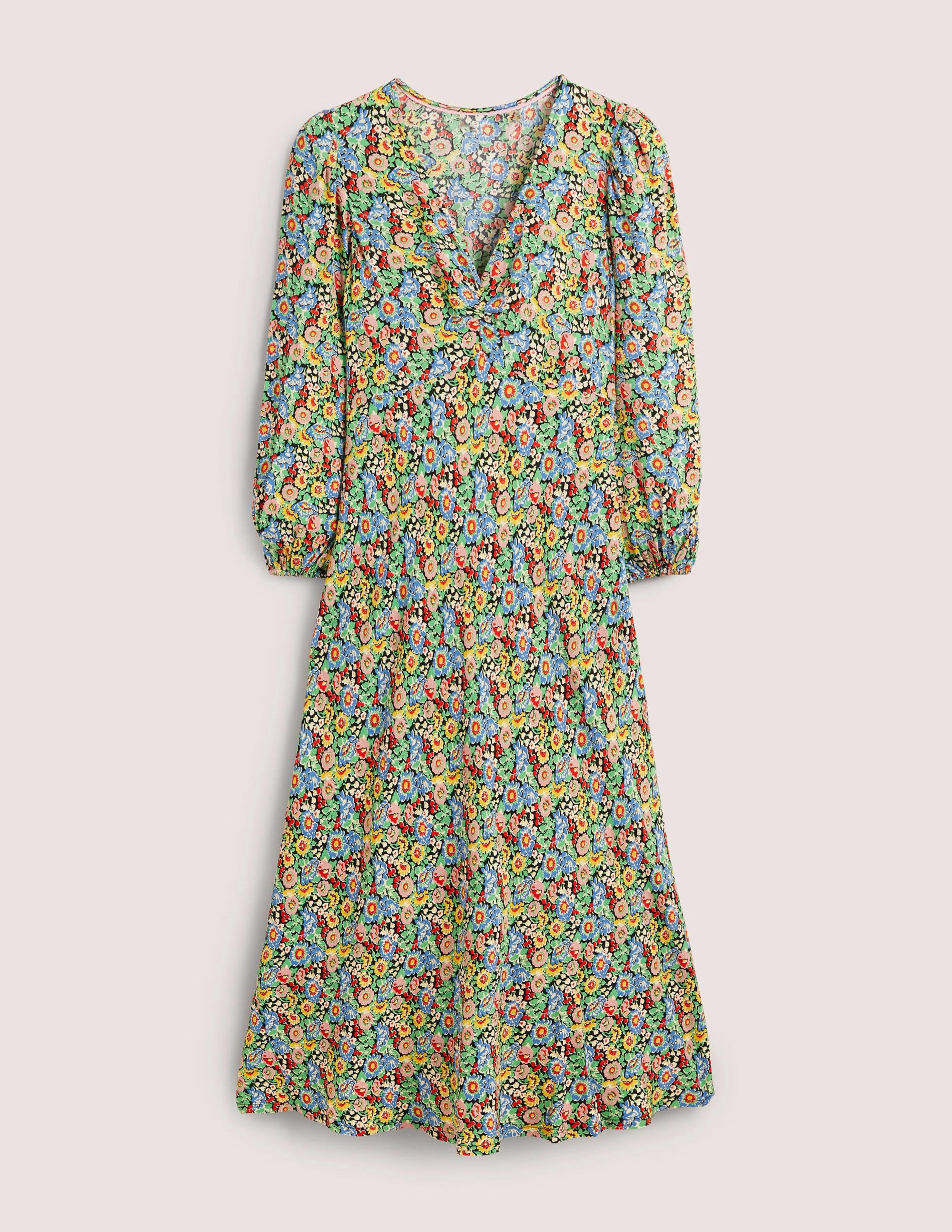  Empire Midi Tea Dress-Multi, Flora Illusion、mySite、ashleygrahame