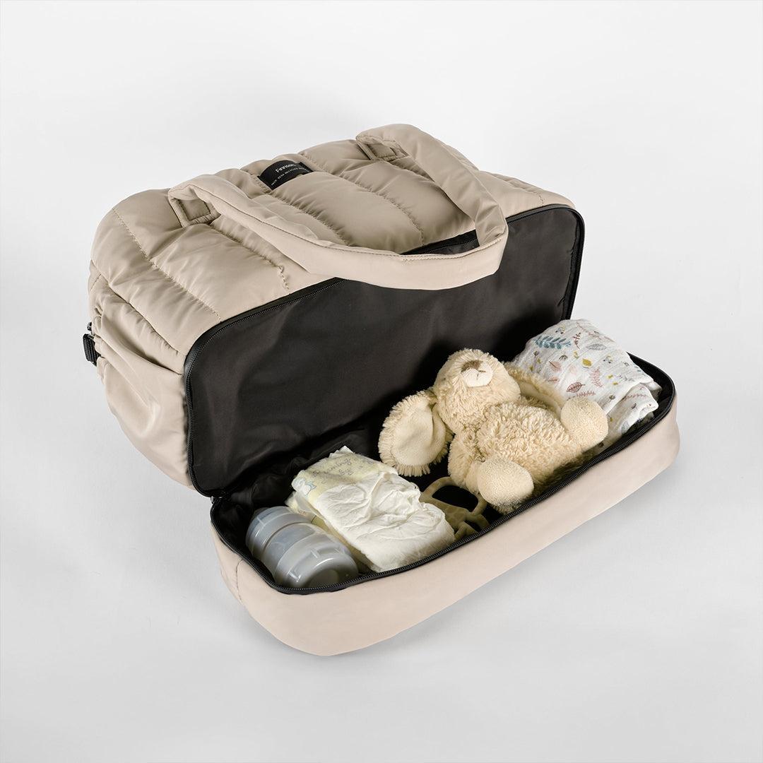  Finnson Innes Eco Holdall Changing Bag With Changing Mat - Taupe、mySite、merchandisen